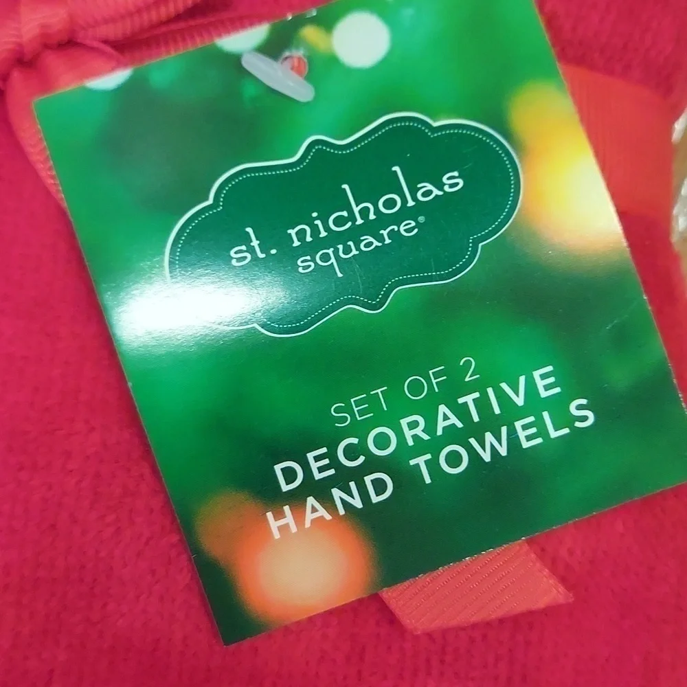 NWT! Christmas gift towels. 100% cotton! Size 16x25 inches.